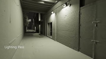 Megascapes Alley Night Realtime for Unreal Engine Virtual Production