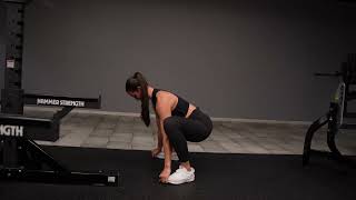 Monkey Mobility Squat Hands Under Toes Squat