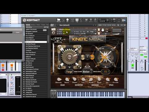 Kinetic Metal for Native Instruments Kontakt - VST Instrument Video Tour from VST Plugin Labs