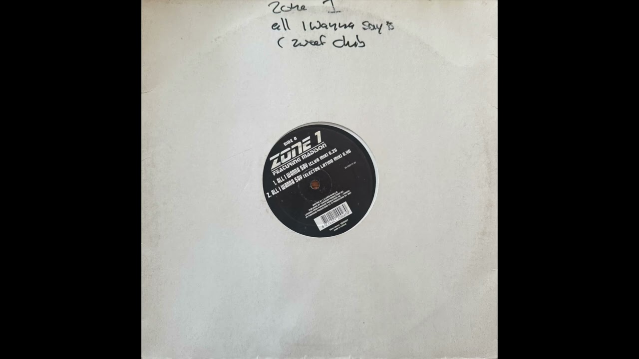 ZONE 1 - All I Wanna Say (Typar & Atbee Mix)