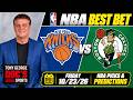 NBA Picks - Knicks vs Celtics Prediction, 10/23/2026 Best Bets, Odds & Betting Tips | Docs Sports