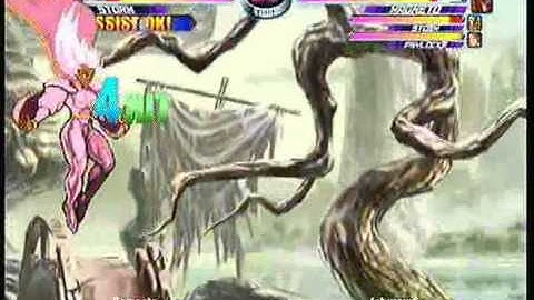 MvC2 Online (360): Brett vs Taiji 22 .:5.22.11:.