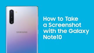 How to take a Screenshot with the Galaxy Note10 screenshot 5