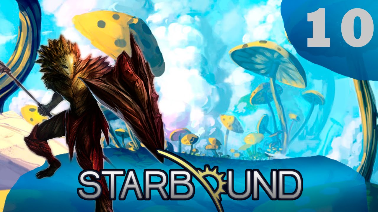 Прохождение Starbound (v.Upbeat Giraffe) #10 - Апгрейт корабля