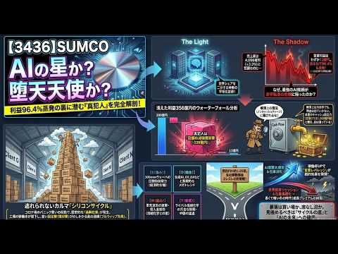 【3436】SUMCO、AIの寵児か堕天使か徹底解剖