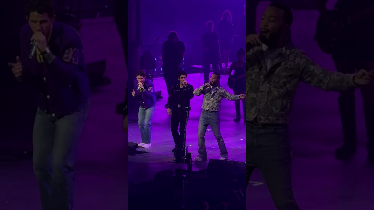 Jonas Brothers - Believe With Guest John Legend @ Greetings From Your Hometown Intuit Dome