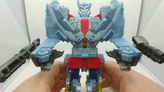 Chuck's Reviews Transformers Bumblebee Cyberverse Adventures Dinobots Unite Dino Combiners Slugtron