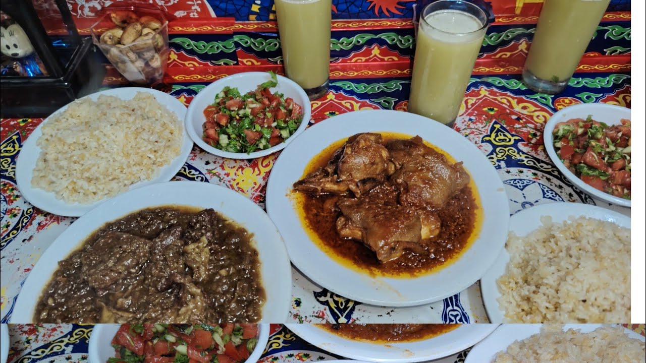 فطارنا انهارده الاكله اللي ترم العضم 