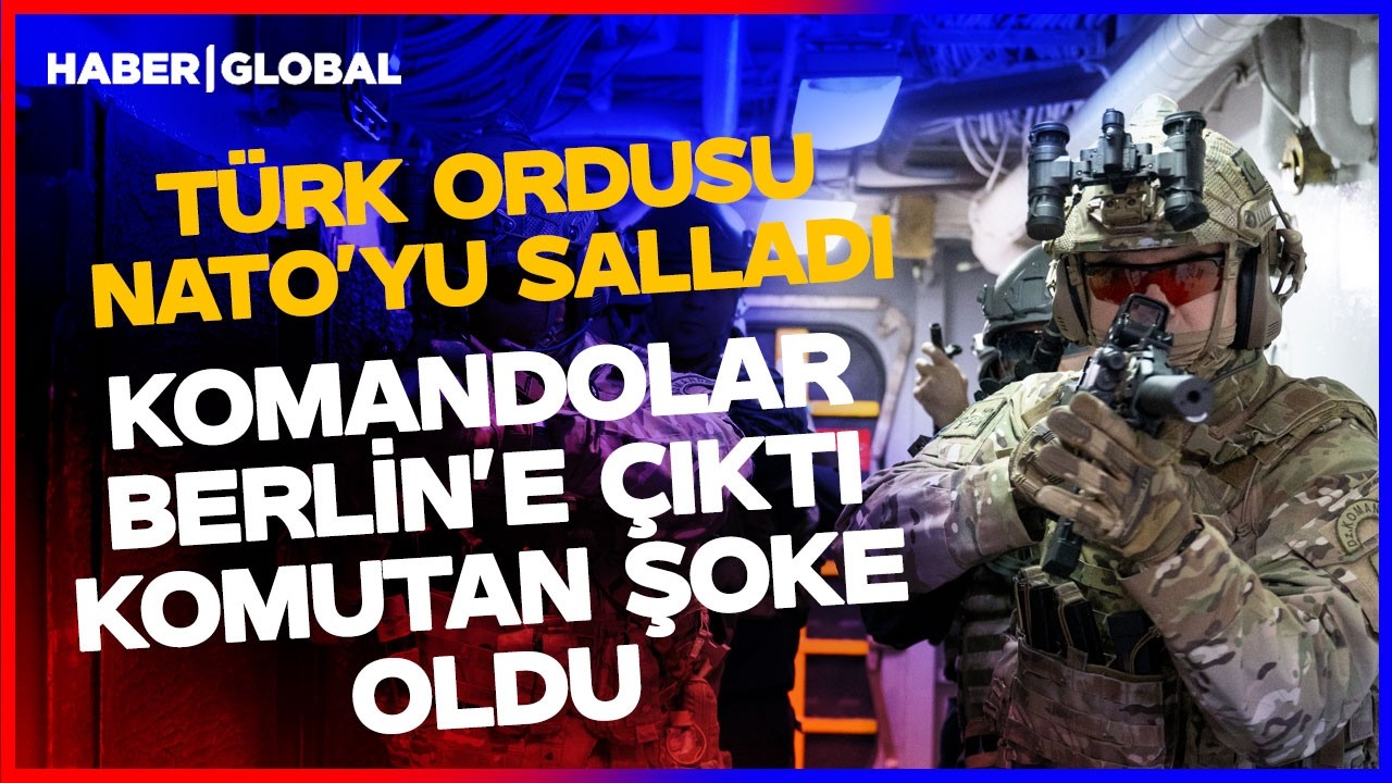 TÜRK KOMANDOSU NATO'YU ŞOKE ETTİ! NATO Komutanı Binlerce Türk Askerini Görünce Gözlerine İnanamadı