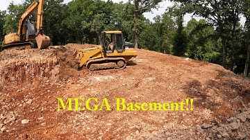 Cat 953C Monster Basement Dig Out!!