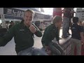 RC car racing with Caterham F1, Charles Pic, Giedo van der Garde & Renault Samsung Motors