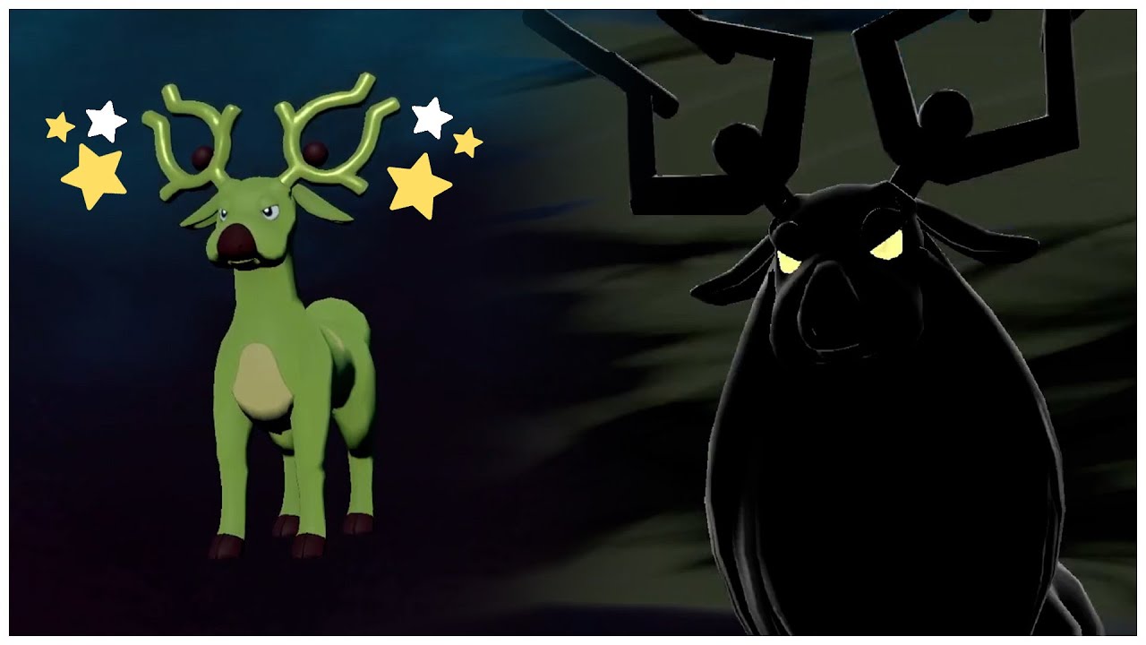 Shiny Stantler and Wrydeer Evolution Reaction | Pokemon Legends: Arceus