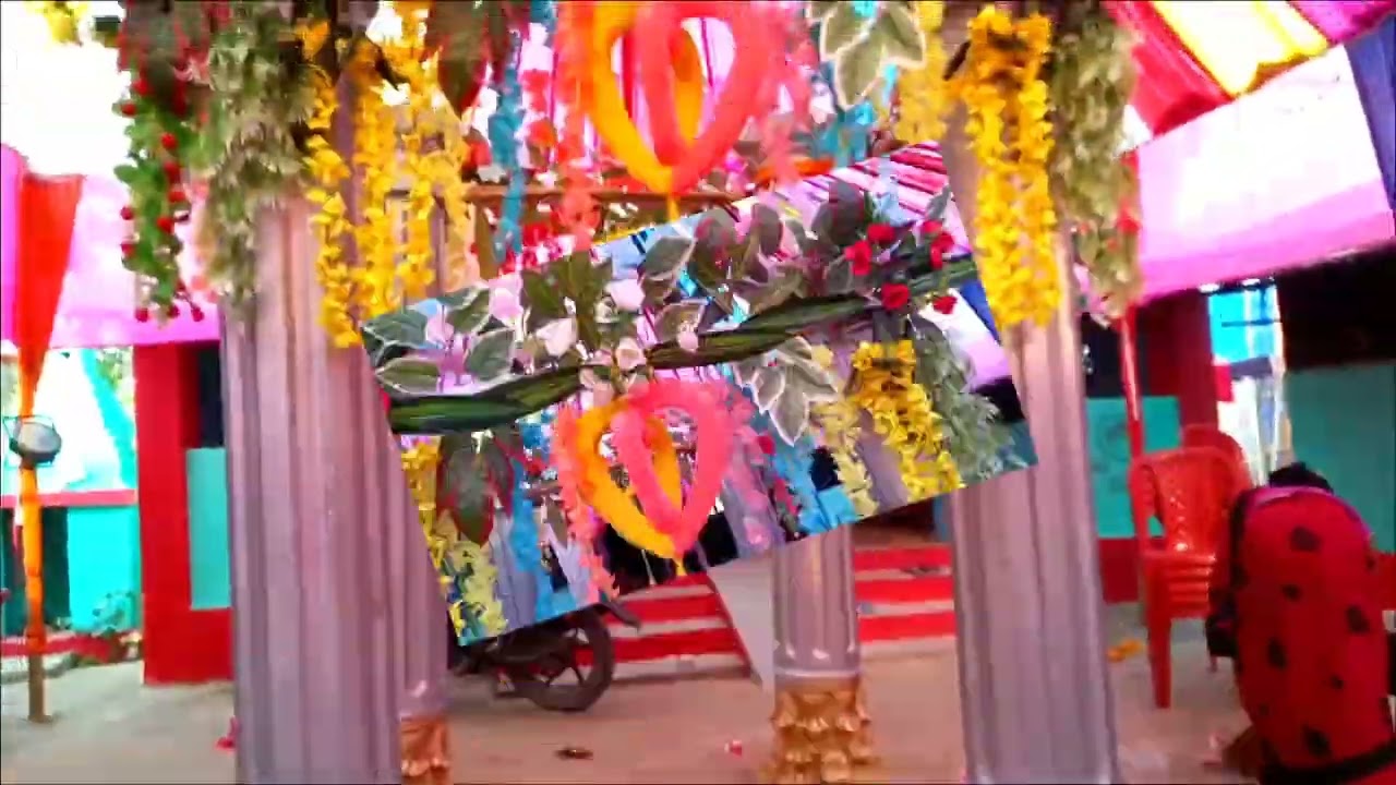 Shadi Mandap Design Bhageshwar vlog 