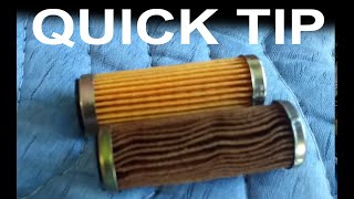 QuadraJet Fuel Filter Change 1986 Cutlass Fuel Filter Location