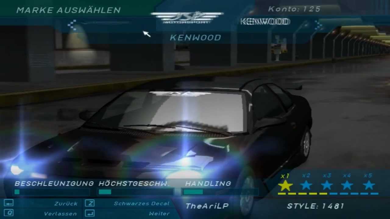 Dodge neon nfs