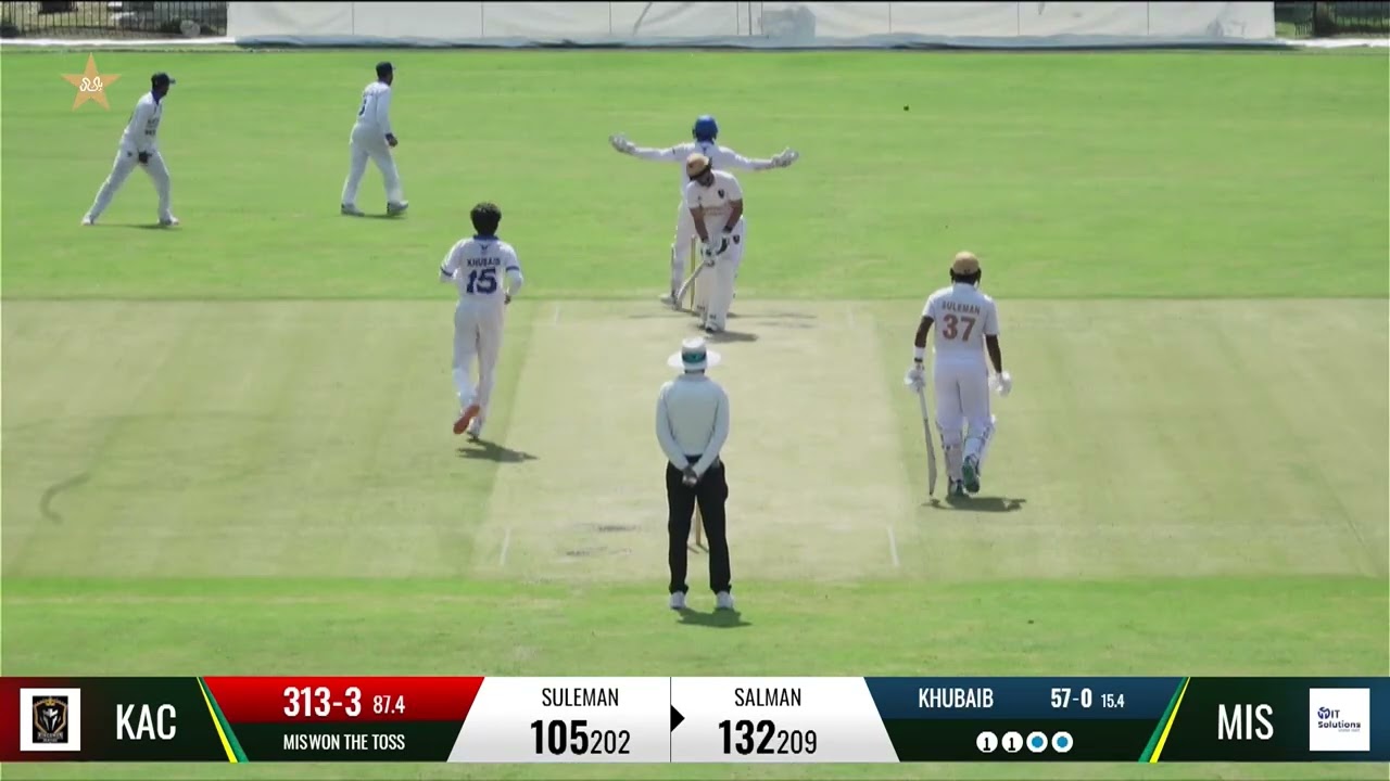 Salman Ali Agha smashes 3️⃣0️⃣0️⃣* | Kingsmen Academy vs MIT Solutions | President's Trophy 2026/27