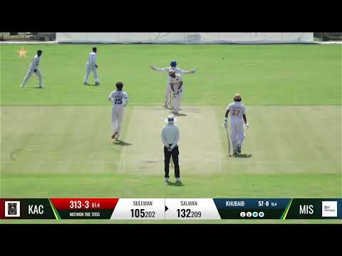 Salman Ali Agha smashes 3️⃣0️⃣0️⃣* | Kingsmen Academy vs MIT Solutions | President's Trophy 2026/27