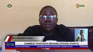 ZAMBEZI PONTOON REHABILITATION STARTS