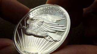 Intaglio Mint Double Eagle and Mercury Dime