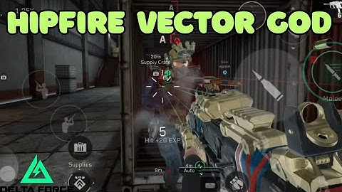 I Made the HIPFIRE GOD Vector Build on Delta Force Mobile