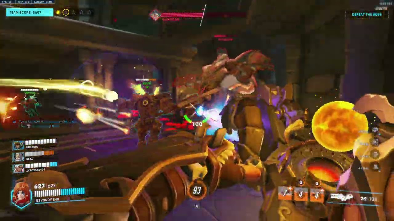 [OW2] Trials of Sanctuary (LEGENDARY) #2 - without death | Zarya