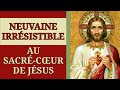 ✨️ NEUVAINE IRRÉSISTIBLE au SACRÉ-CŒUR de JÉSUS ✨️