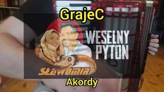 Miniatura de vídeo de "SŁAWOMIR - "Weselny Pyton" (GrajeC akordeon cover) - akordy w opisie!"