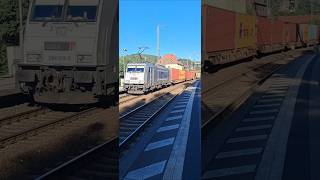 Metrans 386 016 mit CT nach Hamburg Waltershof #trainspotting #railwaycontent