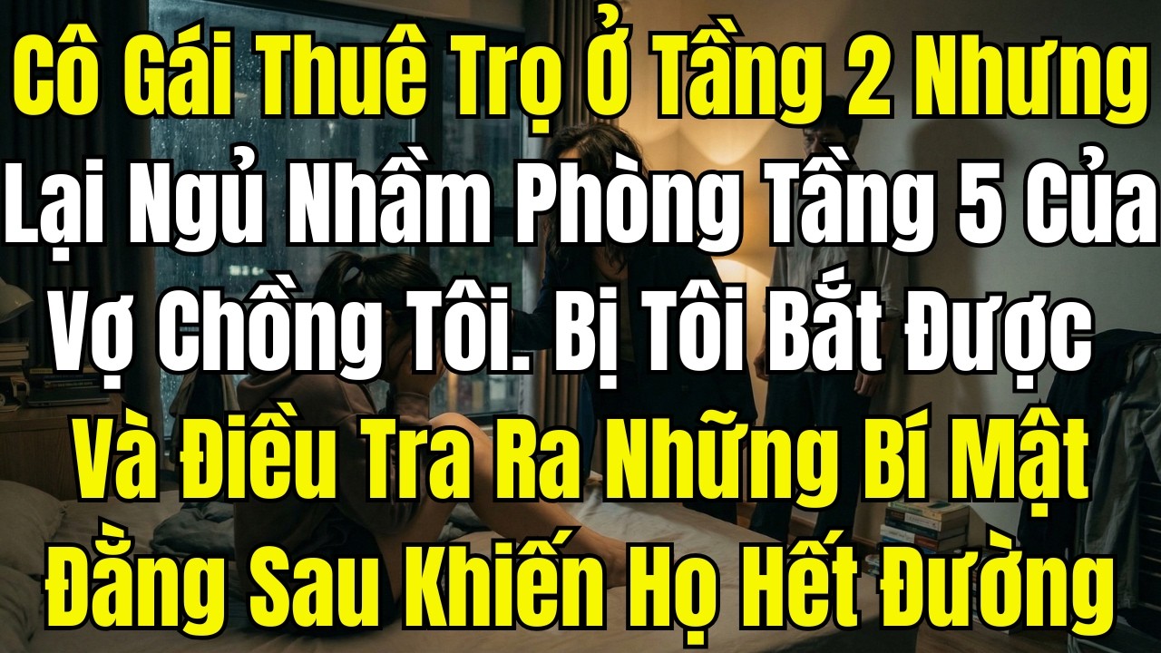 Cô Gái Thuê Trọ Ở Tầng 2 Nhưng Lại Ngủ Nhầm Phòng Tầng 5 Của Vợ Chồng Tôi  Bị Tôi Bắt Được Và Điều T