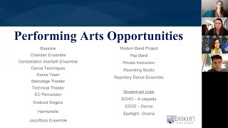 Virtual Accepted Students Day Webinar: Performing Arts