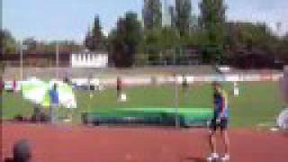 Pascal Oswald doing high jump 2008