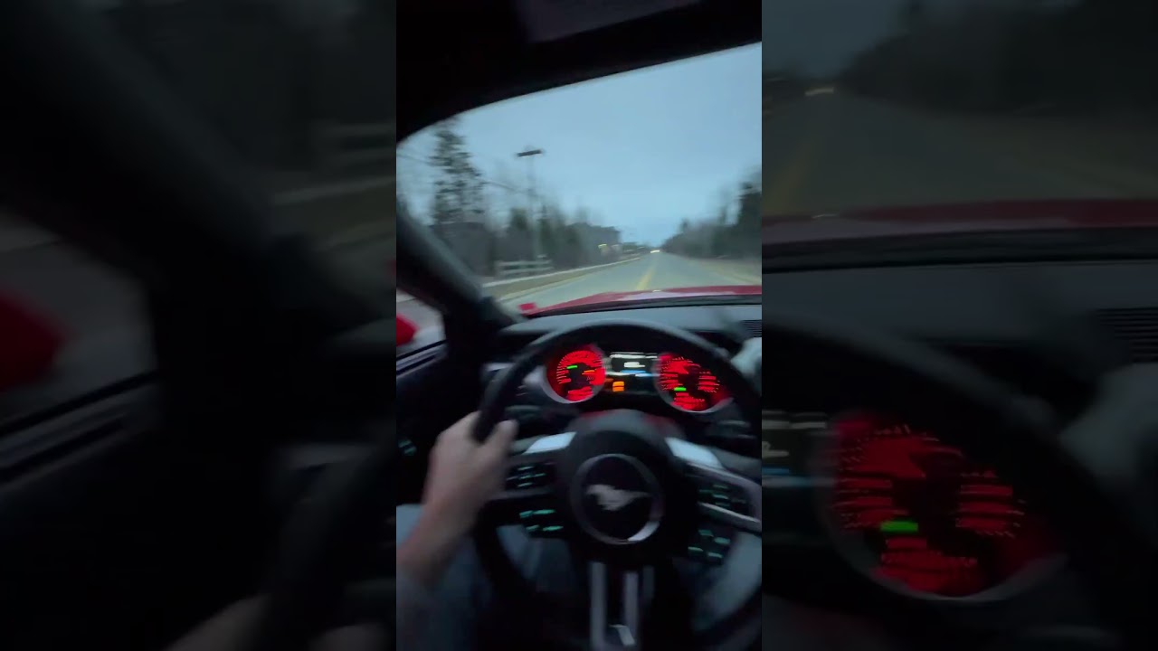 How to not crash a Mustang 