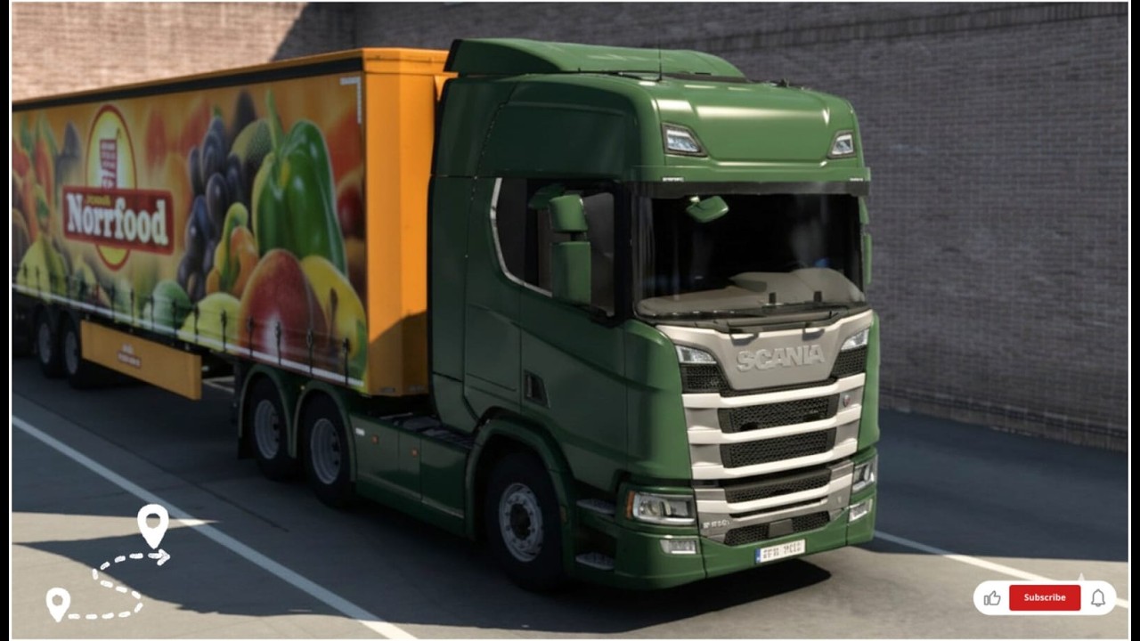 ETS2 Gameplay | Delivered from Oslo to Gothenburg .🎮#ets2 #gaming #gameplay
