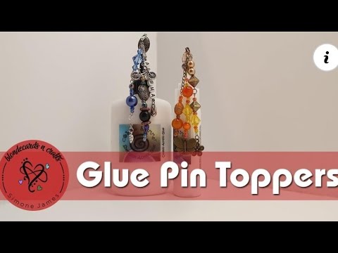 DIY Glue Stopper Pin & Glue Pin Dangle - Repurpose Broken