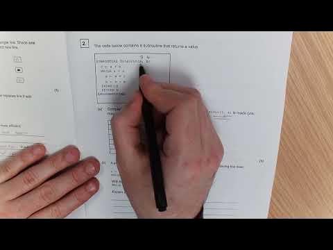 GCSE TRACE TABLES - AQA Computer Science - YouTube