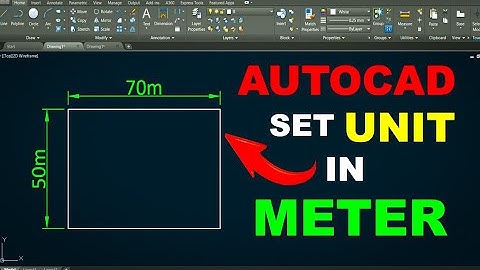 How to Set Unit in Meter in AutoCAD | UNIT SETUP | Mechanical and Civil Engineering