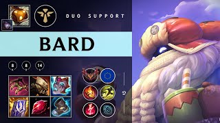 Bard Support vs Pyke - EUW Grandmaster Patch 25.24