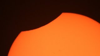 Partial Solar Eclipse Nikon P1000 & Spectrum Solar Filter 11:55 Sat 29th March 2025 Gibraltar 🇬🇮 Med