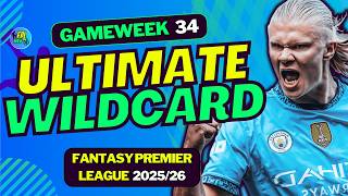 FPL GW35 THE BEST WILDCARD TEAM | FANTASY PREMIER LEAGUE 2025/26 TIPS
