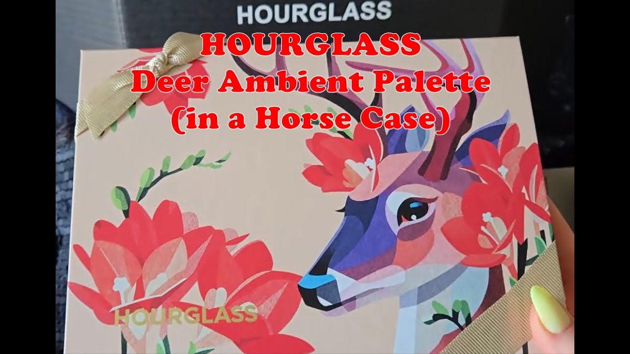 New ⌛HOURGLASS 🦌🐴 Deer Ambient Palette in a Horse Case SWATCHES