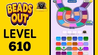 Beads Out Level 610 Solution and Walkthrough for Gameplay