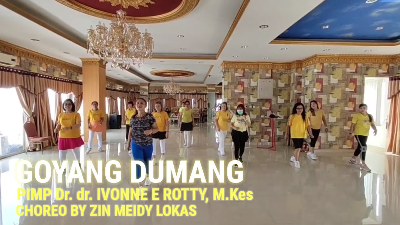 GOYANG DUMANG LINE DANCE | PIMP. Dr. dr. Ivonne E Rotty, M.Kes | Choreo ...