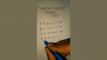 Math challenge 😱 if you are genius can solve this in few seconds😁 #math #puzzle #shortvideo #iq_test