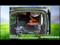 Renault Kangoo als Minicamper - Schlafen im Auto, ganz einfach mit unserem Autohimmelbett