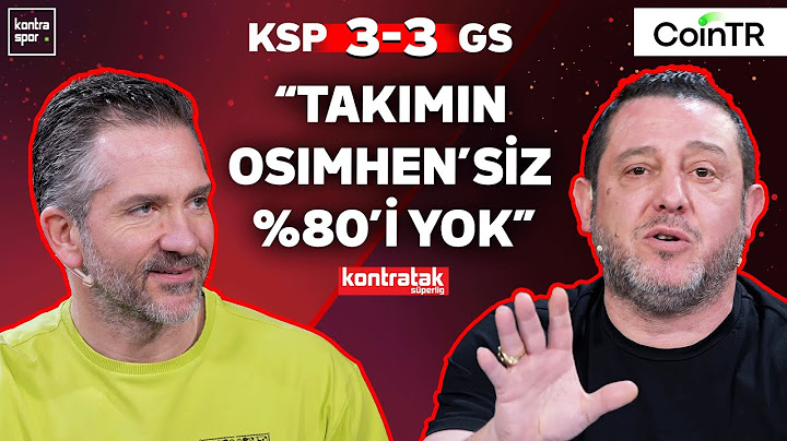 CANLI | Kasımpaşa - Galatasaray Maç Sonu | Nihat Kahveci, Nebil Evren | Kontratak