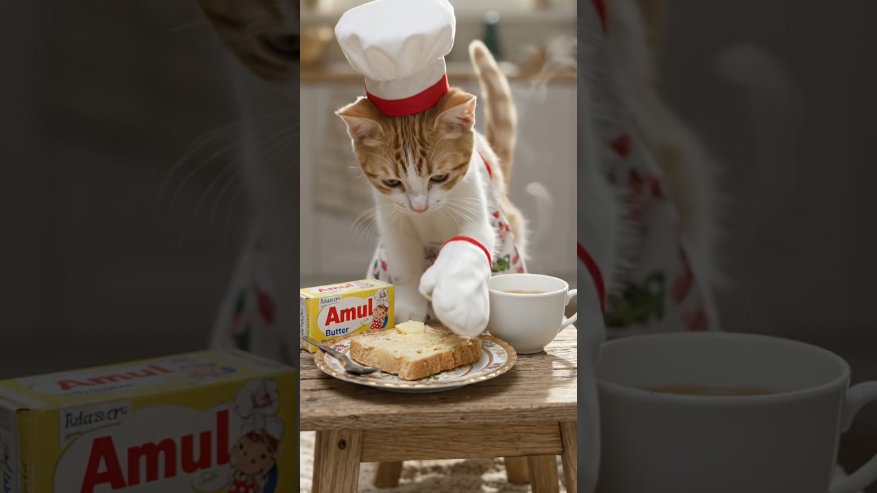 Butter the toast. Stir the tea. Judge the human 🐾☕ 