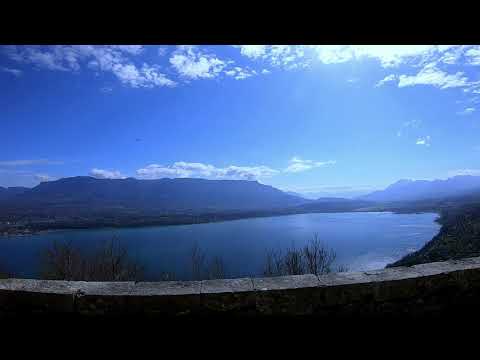 Vue lac du bourget aix les bains 73000