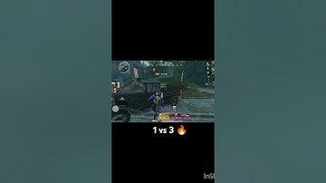 1 vs 3🔥 #codm #codmobile #callofduty #callofdutymobile #alcatraz #shotgunhandcam #mobilegame