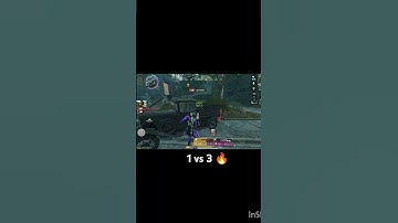 1 vs 3🔥 #codm #codmobile #callofduty #callofdutymobile #alcatraz #shotgunhandcam #mobilegame