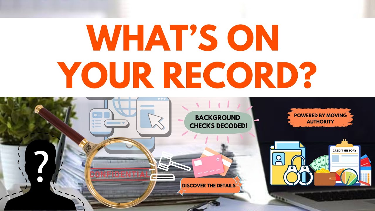 What Really Shows Up on a Background Check?